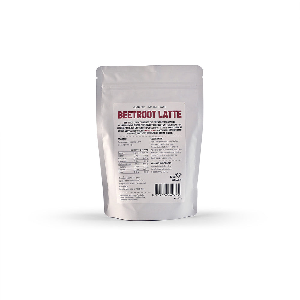 Beetroot latte