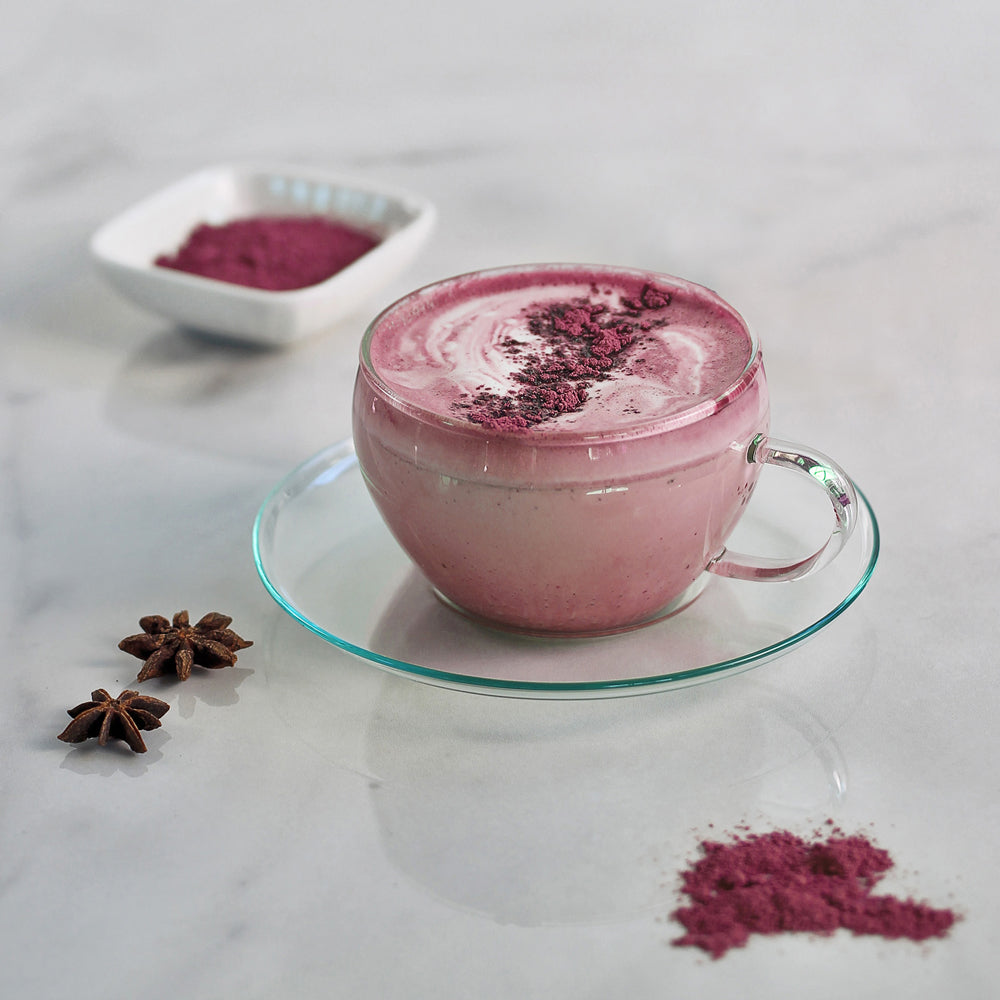 Beetroot latte