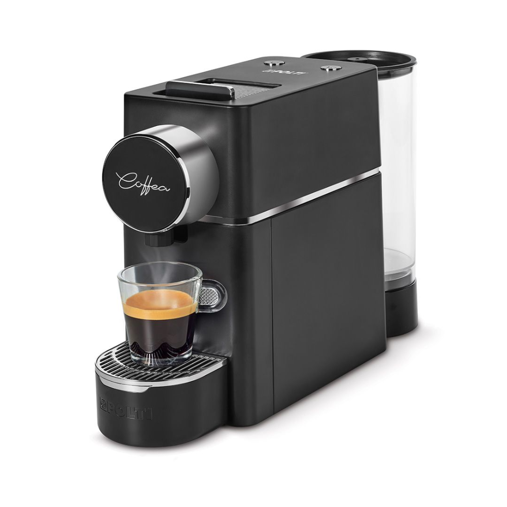 450 cialde Intenso + Macchina Polti Coffea S18 nera